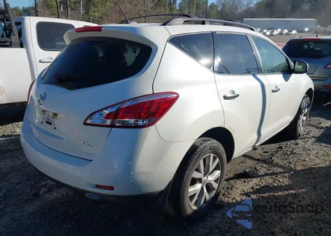 2013 Nissan Murano Sl from USA, damaged, VIN JN8AZ1MU7DW200717